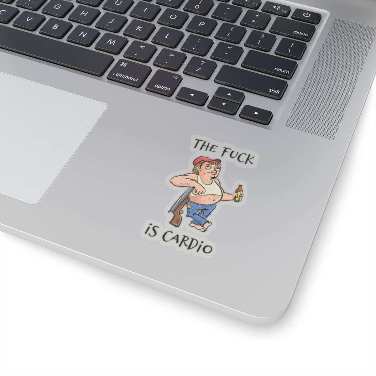 'The Fuck is Cardio' sticker